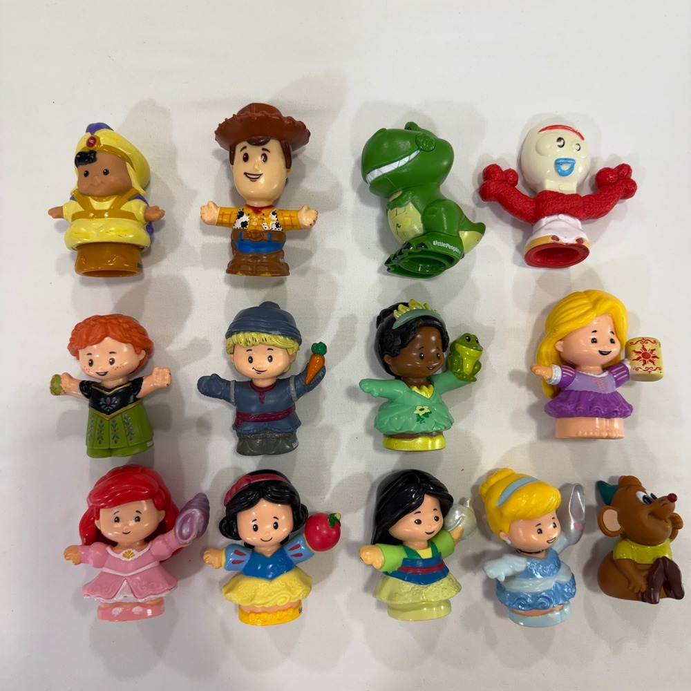 Fisher-Price Little People Bundle Lot 35pc Disney | Kidcore - Picture 3 of 16